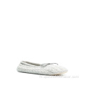 Slippers de chaussettes en tricot en cachemire en laine